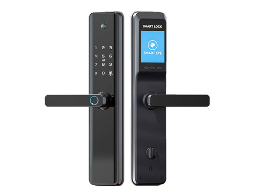 Замка отпечатка пальцев WiFi сплав электронного биометрического алюминиевый с камерой/приложением Tuya