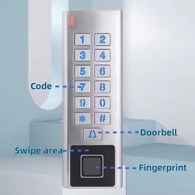 Tuya App водонепроницаемый металлический корпус WIFI RFID умный замок контроль доступа отпечатков пальцев