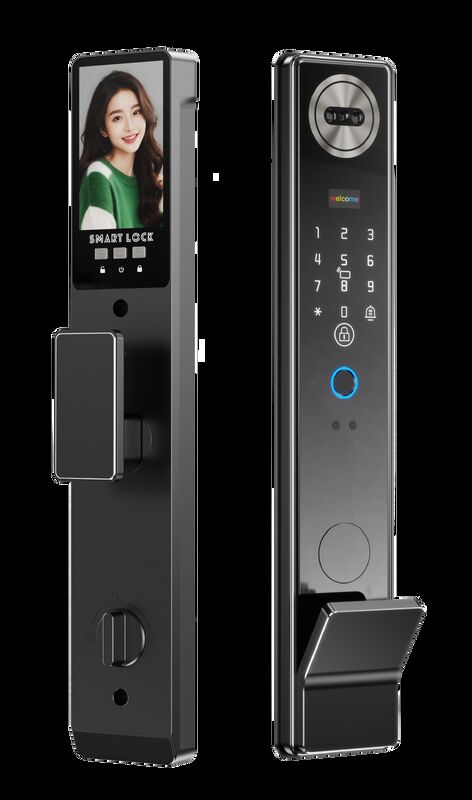 Водостойкий TTlock Tuya App Код отпечатков пальцев Карта ключа Умный дверной замок