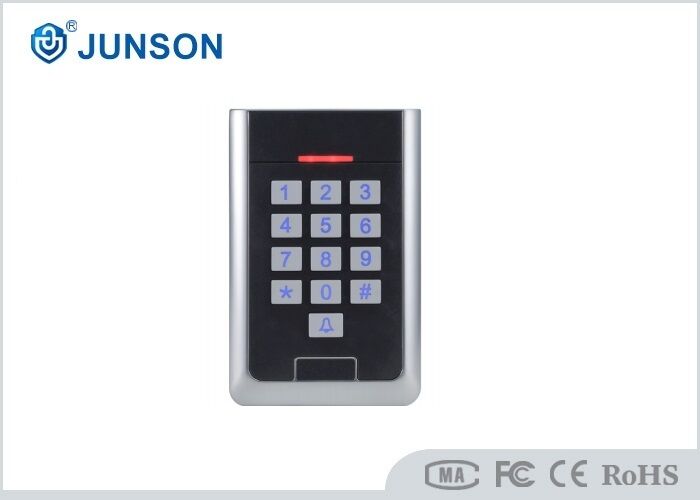 JS-K6903-K самостоятельный IP67 водонепроницаемый контроль доступа Металлическая клавиатура Антивандальная EM Mifare Wiegand 3000 пользователей