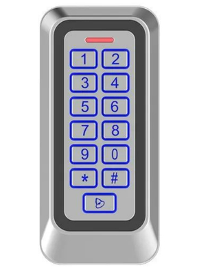 Водонепроницаемый IP67 металлический корпус RFID считыватель карт и кодовой панели автономного контроля доступа на 1000 пользователей