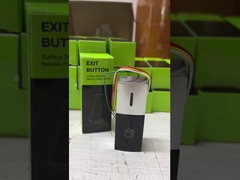 Мини без соприкосновения кнопка выхода цинковая сплав DC12V водонепроницаемая IP68 с светодиодным индикатором