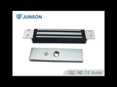 Электромагнитный замок для двери врезной JS-350MS Security 12В/24В с датчиком двери