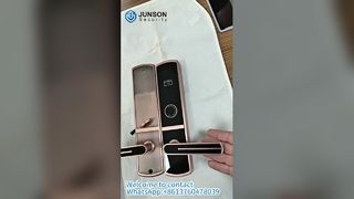 Premium Metal Finish RFID Lock for Modern Hotels