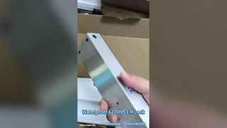 Водонепроницаемый электрический магнитный замок весом 1200 фунтов