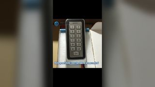 Водонепроницаемый металлический корпус, автономный контроль доступа